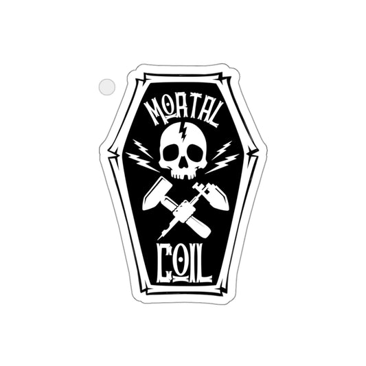 Mortal Coil Headhunter Die-Cut Sticker