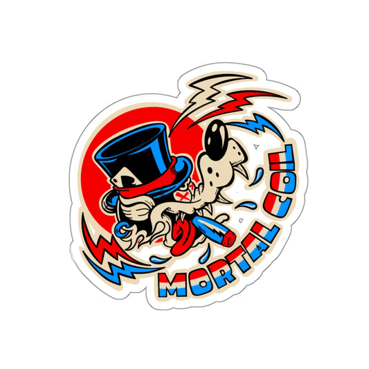 Mortal Coil Wolf Whistle Die-Cut Sticker
