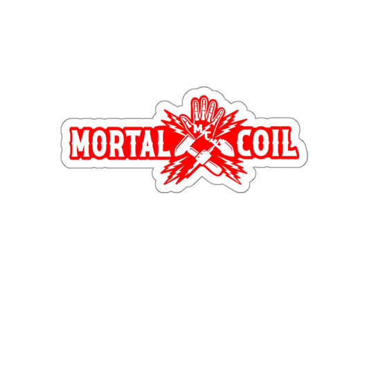 Mortal Coil Electro Die-Cut Sticker